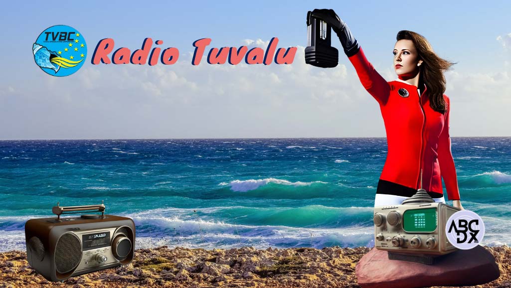 radio from nestled island tuvalu