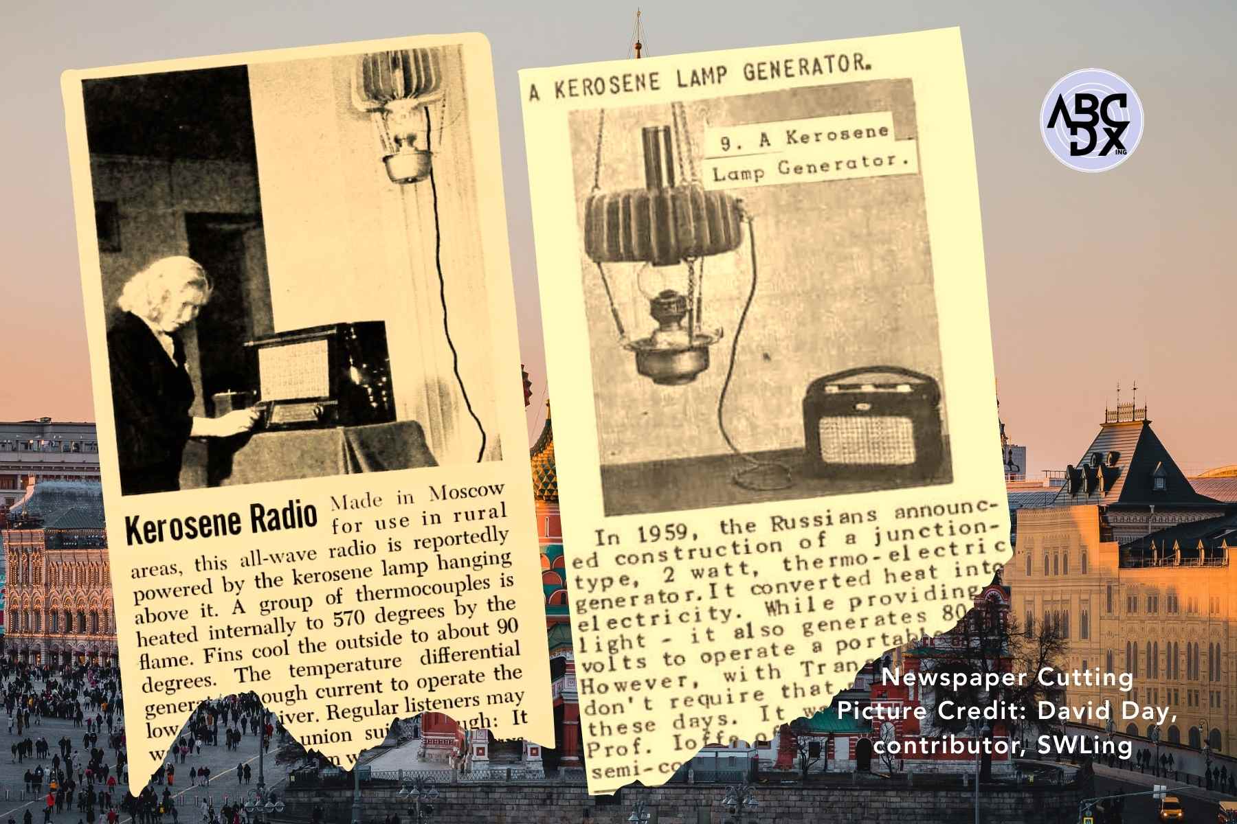 kerosene-powered radio