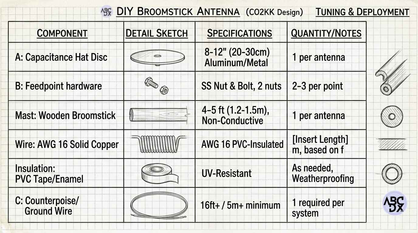 Broomstick-Antenna-Materials