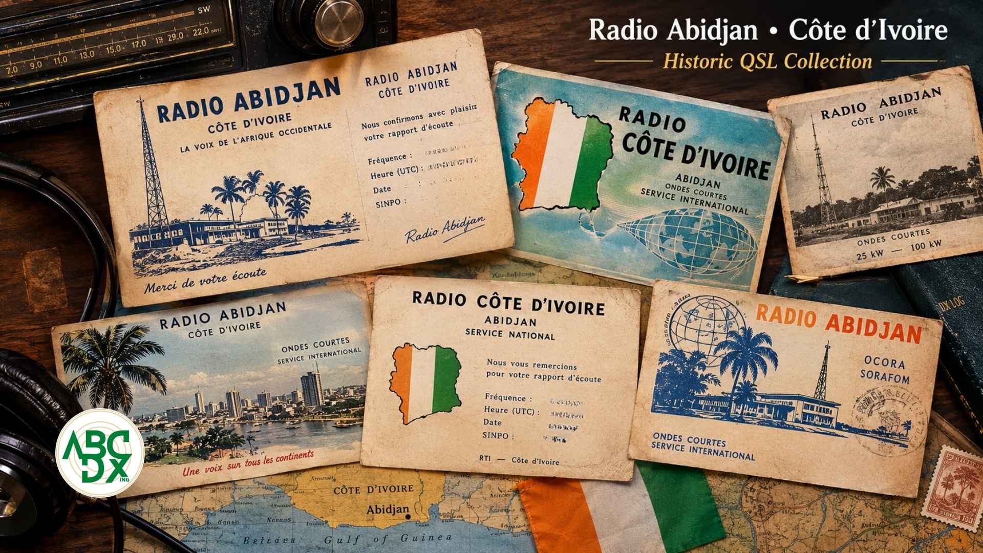 QSL - Radio history of Côte d’Ivoire